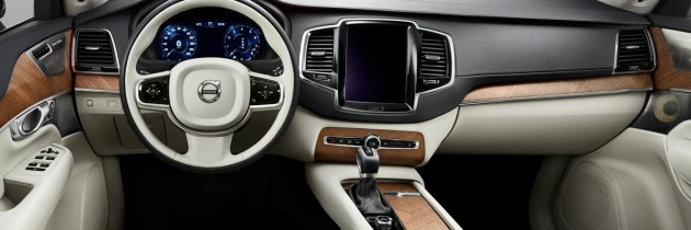 Primele imagini cu interiorul noului Volvo XC90