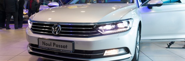 Noul Volkswagen Passat, lansat la Suceava